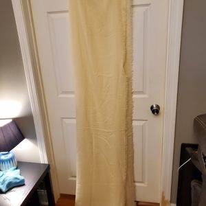 Shaw/scarf cream colored..brand new. CHIC.